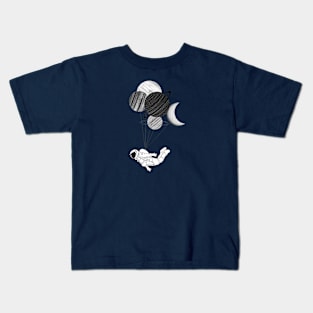 Flying Astronaut Kids T-Shirt